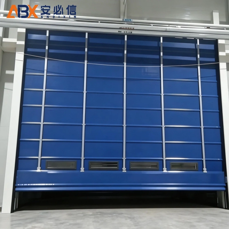 张家口市软帘堆积门